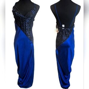 NWT Dreamgirl High Fashion Lingerie Sheer Lace Slip Dress